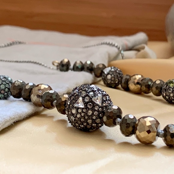 NWOT ALEXIS BITTAR Crystal Gemstone Necklace - Picture 8 of 12